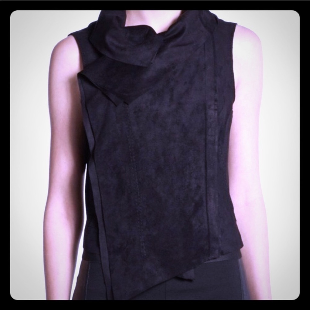 Bcbg Maxazria Fabian Black Vest
